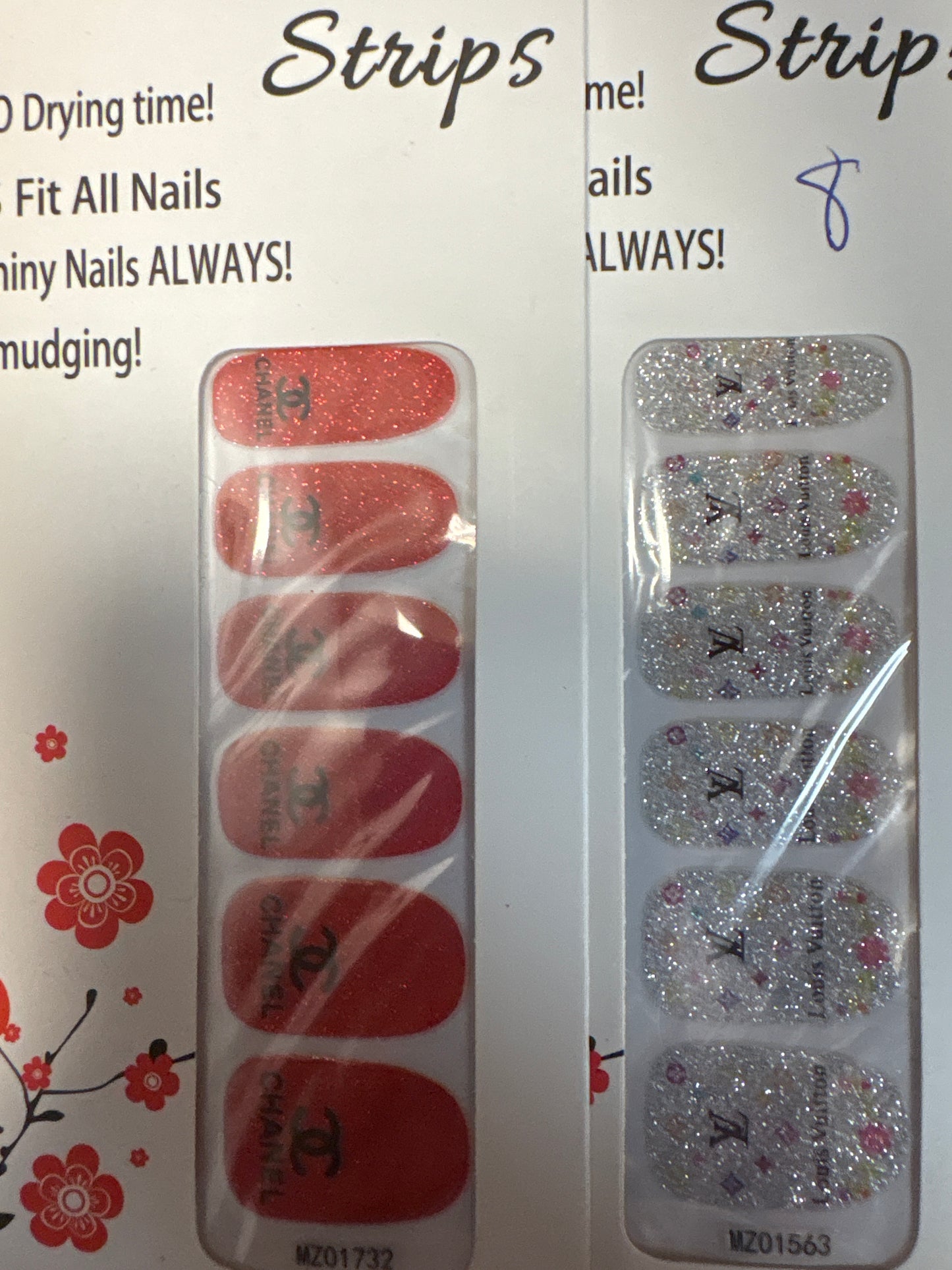 Designer Nail Polish Strips DN0899