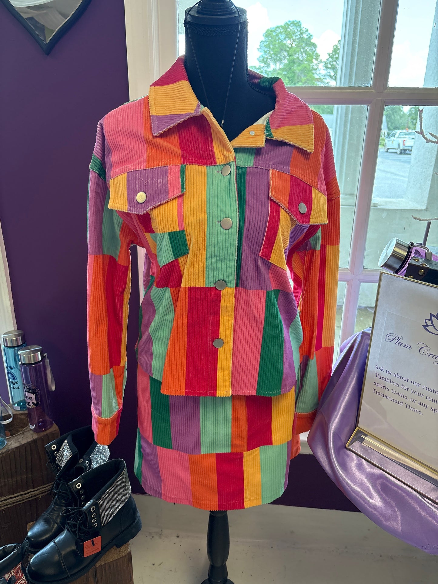Multi-Color 2pc Suit MCS06599