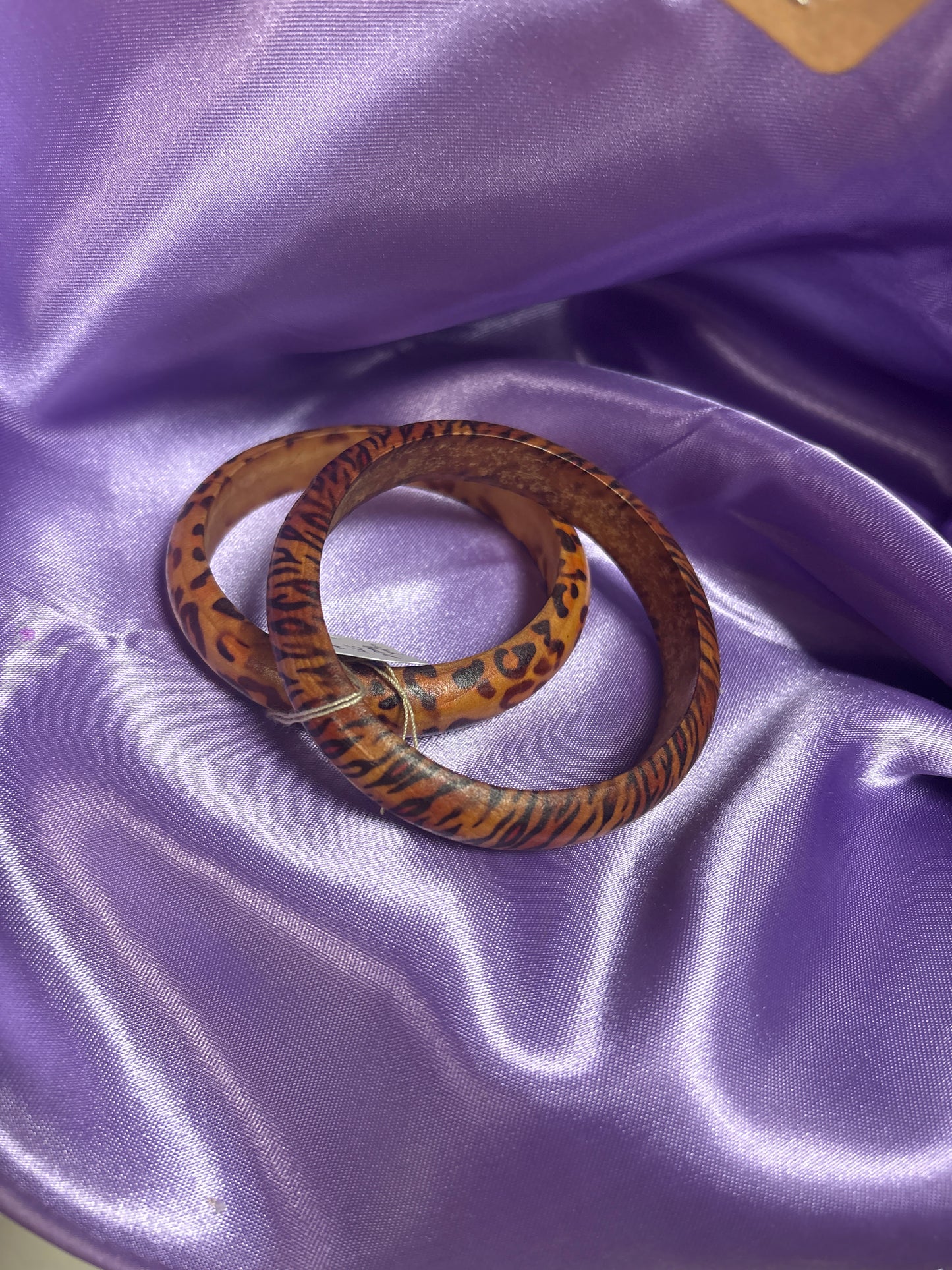 B01500 Wood Bangle Small Set