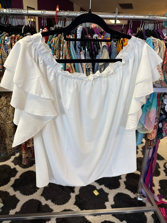 White Blouse WB02499