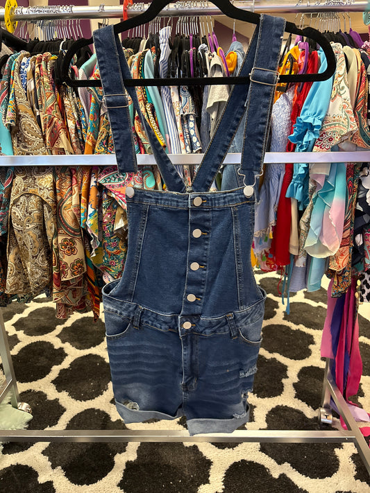 Overall Shorts