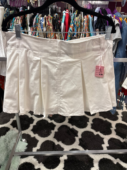 White Tennis Skirt