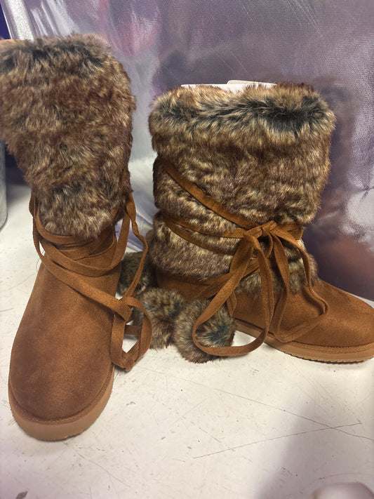 Shoedazzle Fur Boot FB02500