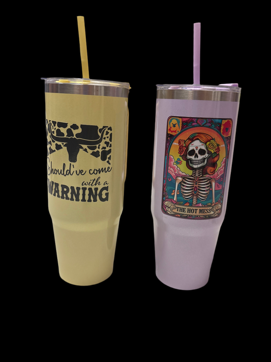 30oz Tumbler w/ Handle TH03299